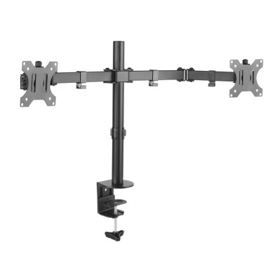 Suporte para 2 Monitores - Mesa Negra 13\'\'-32\'\' - Tooq