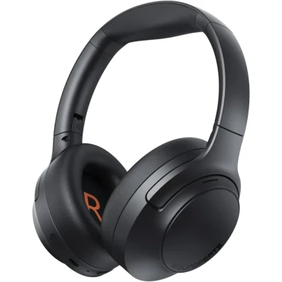 Auriculares Inalámbricos SoundPEATS Cove Pro com Cancelação Activa Híbrida e Hi-Res Dual Gold LDAC, Diadema Plegable