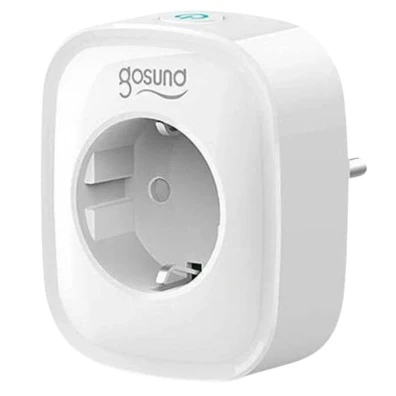 Gosund SP112 Enchufe Inteligente Branco WLAN 2,4 GHz USB 2,1 A x 2 - Domótica e Redes