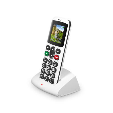 SPC Symphony Telephone Mobile BT FM + Dock Blanco