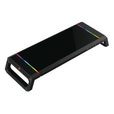 Stand de Sobremesa Conceptronic para 1 Telas - Elevador Gaming Hub USB Ergonômico