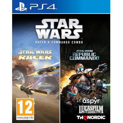 Star Wars Racer e Commando Combo PS4