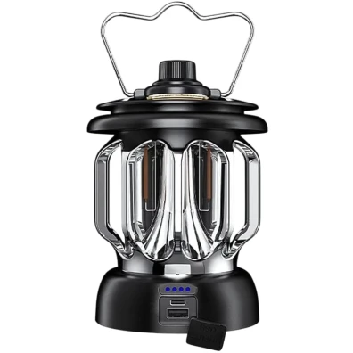 Lâmpada de camping Superfire T36 - Iluminação poderosa para aventuras ao ar livre