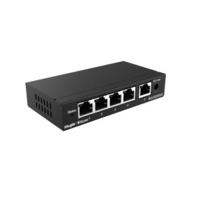 Switch Gerenciador Ruijie RG-ES205GC L2 5xRJ45 Gb com Gestão na Nuvem