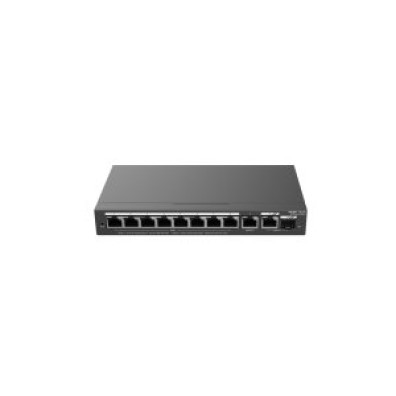 Switch Gerenciador Ruijie RG-ES210GS-P 10xRJ45 Gb 1xSFP GE 8xPoE 120W - Cloud Management