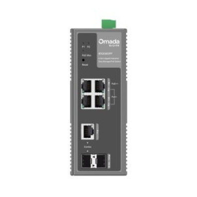 Switch Gerenciador L2 TP-Link IES206GPP 4xGb PoE RJ45/SFP Gb 1xSFP Gb 120W - Design Industrial