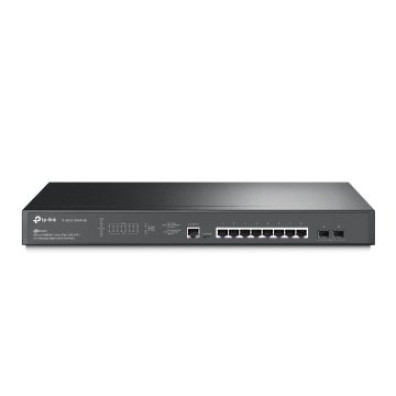 Switch Gerenciador TP-Link SG3210XHP-M2 8P 2.5G 10GE com POE+ e 2P SFP+ em Formato Rack