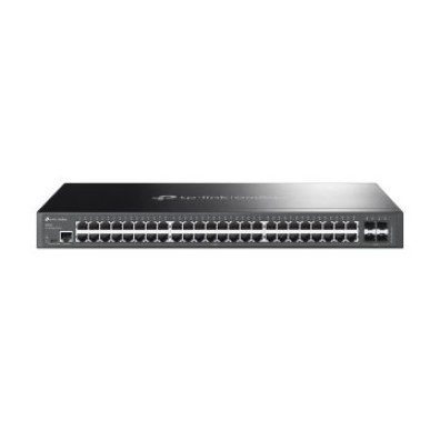 Switch Gerenciador TP-Link TL-SG3452 48P Gigabit L2 com 4 Ranuras SFP e Porto de Consola RJ45