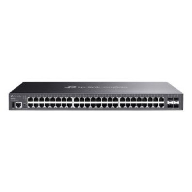 Switch Gerível L3 TP-LINK SG5452X - 52 Portos RJ45 Gigabit - 4 Portos SFP+ 10Gb - Velocidade 176Gbps