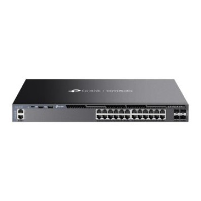 Switch Gerenciador TP-LINK SG6428X com 24P Gigabit e 4 Slots SFP+ 10G