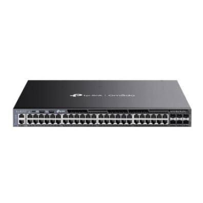 SWITCH GESTIONABLE L3 TP-LINK SG6654XHP 48P GIGABIT COM 6 SLOTS SFP+ 10G PUERTO DE CONSOLA RJ45/USB-