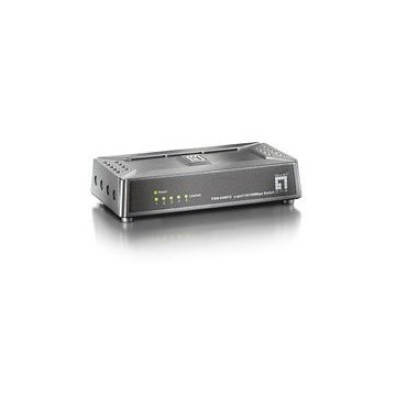 Switch Level One No Gerencia 5 Portos 10/100 Mini No Rack Base Magnética
