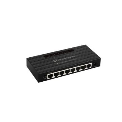 Switch Level One No Gerencia 8P 10/100/1000 - GEU-0821