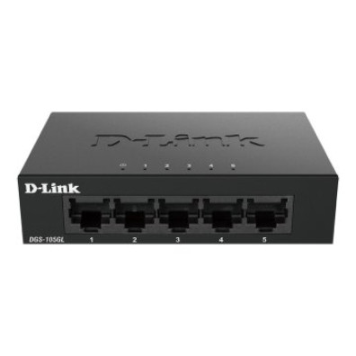 Switch Não Gerível D-Link DGS-105GL 5P Carcasa Metálica - Sobremesa
