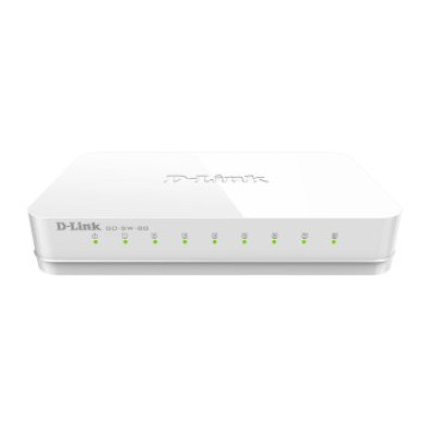 SWITCH NÃO GESTIONABLE DLINK GO-SW-8G 8P GIGA SOBREMESA