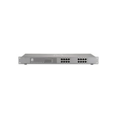 Switch Não Gerível Level One FEP-1612W380 16P 16xPoE 100Mb 380W Carcasa Metálica