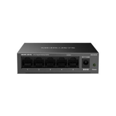 Comutador Não Gerível Mercusys MS105GS 5 Portos Ethernet 10/100/1000 Carcasa Metálica