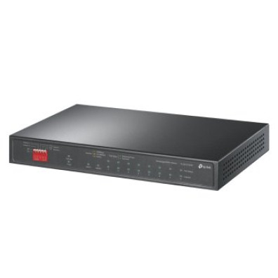 Switch TP-LINK SG1210PP Não Gerível 9P Gigabit 1P SFP/RJ45 Giga 2P PoE++ 6P PoE+ Sobremesa
