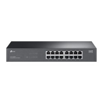 Switch Não Gerível TP-LINK LS1016G 16xLAN GbE - Montagem em Rack