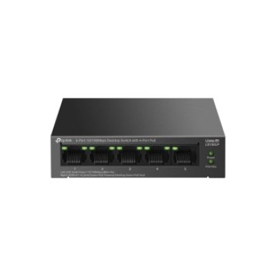 Switch Não Gerível TP-Link LS105LP LiteWave 5P PoE+ Sobremesa Carcasa Metal
