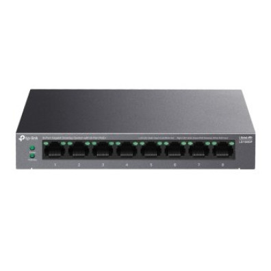 Comutador não gerenciado TP-LINK LS108GP LiteWave 8P Giga Sobremesa PoE+ Carcasa de Metal