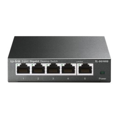 Switch Não Gerível TP-Link SG105S 5 Portos Gigabit