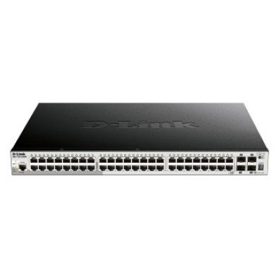 Switch Semigestionável D-Link Stackable 16P Giga + 2P Giga Combo + 2P 10G SFP +