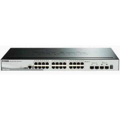 Switch Semigestionável D-Link Stackable DGS-1510-28X/E 24 Portos Gigabit + 4 Portos 10G SFP +