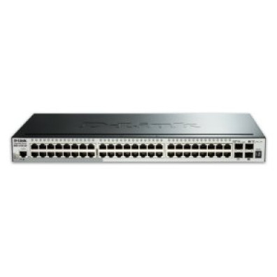 Switch Semigestionable D-LINK Stackable com 48 Portos Gigabit, 2 Portos Gigabit Combo e 4 Portos 10G SFP +