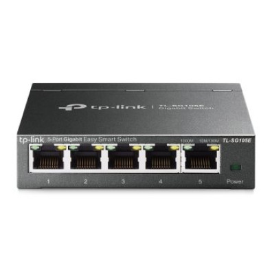 Switch Semigestionável TP-Link SG105E Gigabit 5P Carcasa Metálica