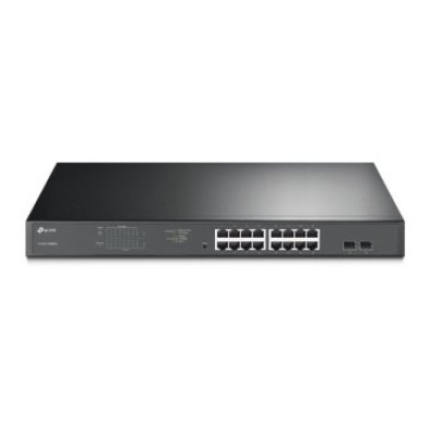 Switch Semigestionável TP-Link SG1218MPE 16 Portos Gigabit PoE/PoE+ Rack 19" 1U