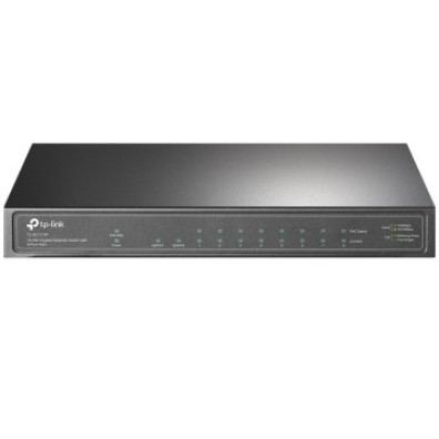 Switch TP-Link TL-SG1210P 8 Portos Gigabit PoE/PoE+ SFP 9P Giga 1P Alimentação PoE 63W