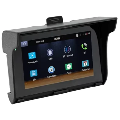 Tela Táctil Universal SWM B5350 5 Pulgadas Carplay/Android Auto Inalámbrico Negro