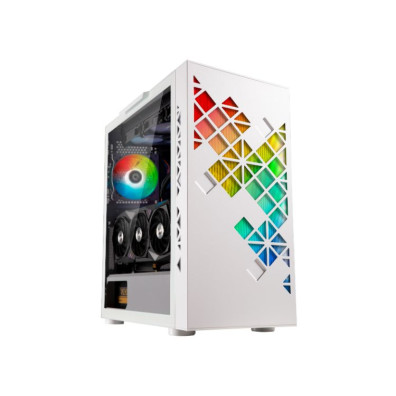 CARTONAGEM SEMITORRE BITFENIX TRACERY ATX BLANCO COM ILUMINAÇÃO A-RGB