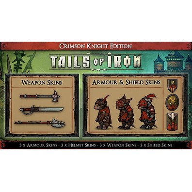 Rabos de Ferro Crimson Knight Edition Xbox One / Xbox Series X