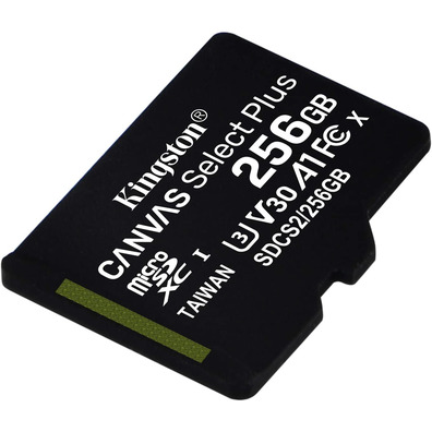 Tarjeta de Memoria Kingston Canvas Selecione MicroSD XC 256GB