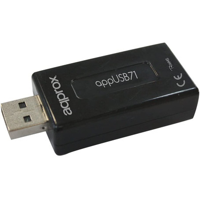 Tarjeta de Sonido Approx 7,1 USB