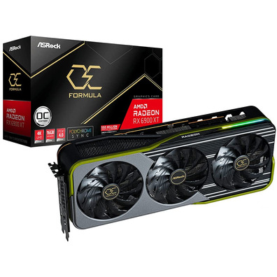 Tarjeta Estrela Asrock Radeon RX6900XT OC Fórmula AMD 16GB GDDR6