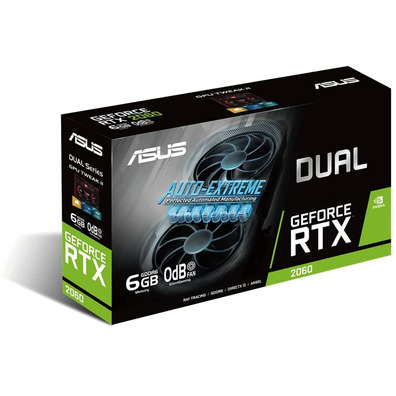 Tarjeta Us Asus Dual RTX2060 EVO 6GB GDDR6