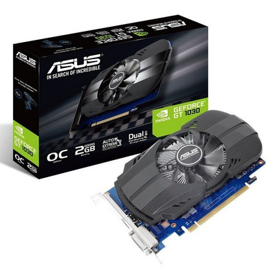 Tarjeta A Asus Geforce GT 1030 OC 2GB GDDR5