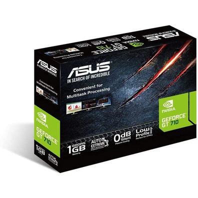 Tarjeta De Tarjeta ASUS GT710 SL 1GD5 BRK 1GB GDDR5