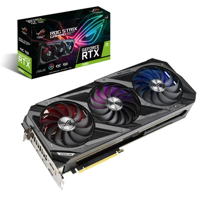 Tarjeta Theus Asus ROG Strix RTX3080 Gaming OC LHR 10GB