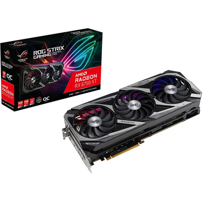 Tarjeta Theus Asus ROG Strix RX6750 XT Gaming OC 12GB GDDR6