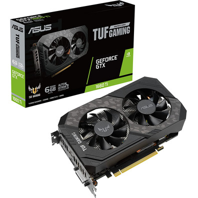 Tarjeta Us Asus TUF GTX1660Ti EVO Gaming 6GB GDDR6