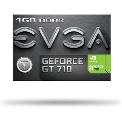 Tarjeta De Tarjeta EVGA GeForce GT 710 /1GB DDR3 a Bajo