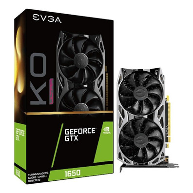 Tarjeta De Tarjeta EVGA Geforce GTX 1650 KO Ultra Gaming 4GB GDDR6