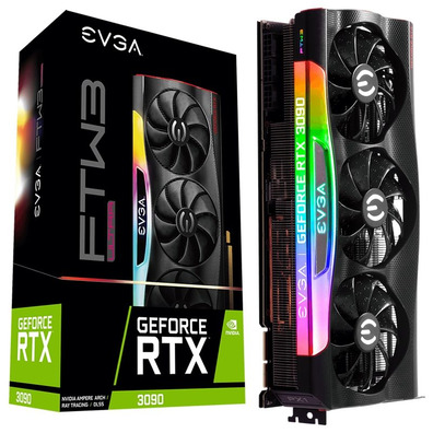 Tarjeta De Tarjeta EVGA Geforce RTX3090 24GB GDDR6X