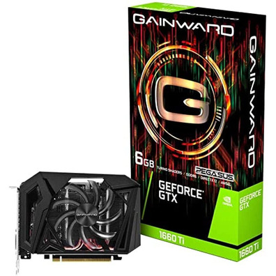 Tarjeta De Tarjeta Gainward GTX 1660 TI Pegasus 6GB GDDR6