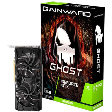 Tarjeta De Tarjeta Gainward GTX1660 Super Ghost OC 6GB GDDR6