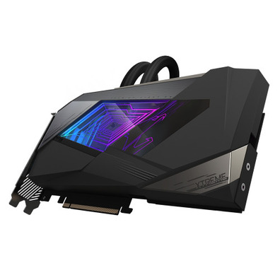 Tarjeta Porto Gigabyte Aorus GeForce RTX3080 Xtreme Waterforce 10GB GDDR6X